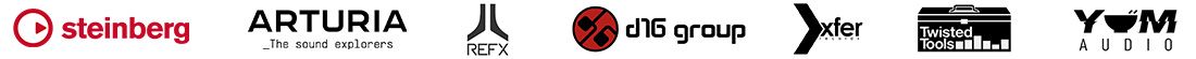 Logos - About SOR Steinberg Arturia REFX etc.