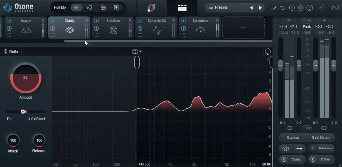 Ozone 11 - smart Mixing and Mastering Plugins