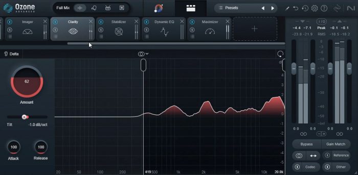 iZotope Ozone 11 Ozone 11 - smart Mixing and Mastering Plugins