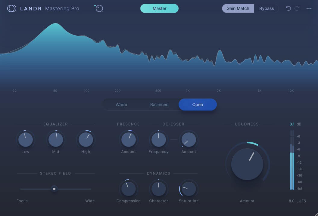 LANDR - Mastering Plugin Pro Best Mastering VST