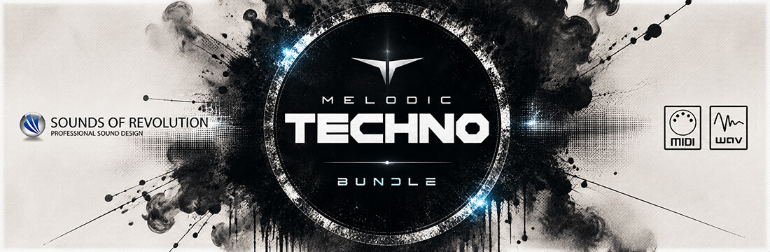 SOR Melodic Techno Bundle - banner melodic techno samples