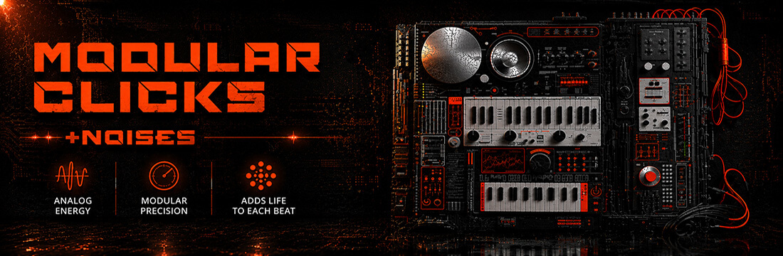 SOR Modular Clicks and Noises click loops for techno production