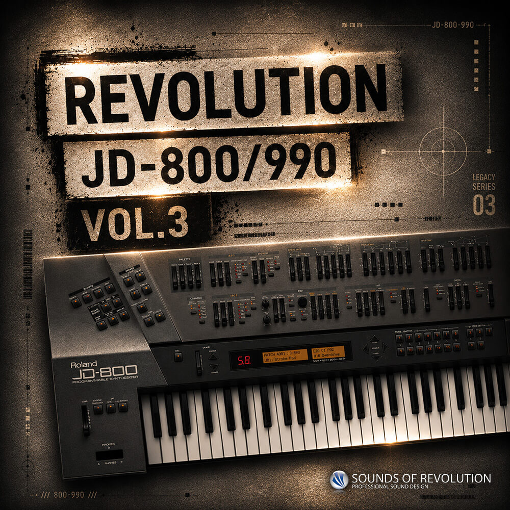 SOR Revolution JD 800 Vol.3 Roland JD800 Patches