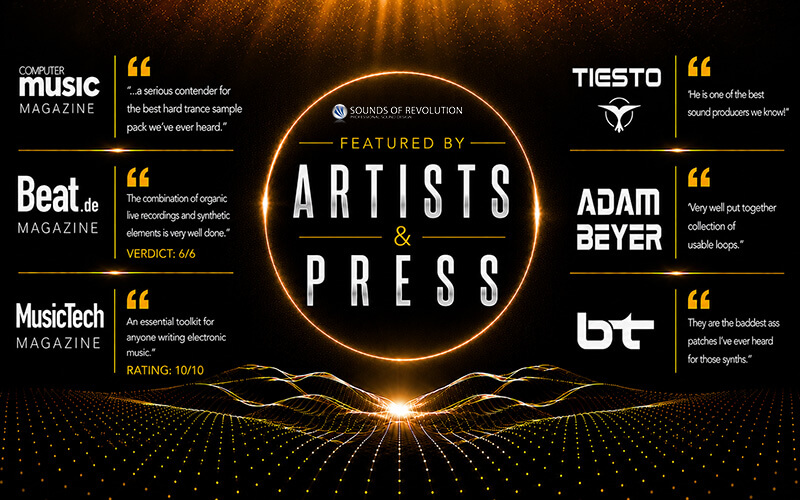 Artists and Press Testimonials