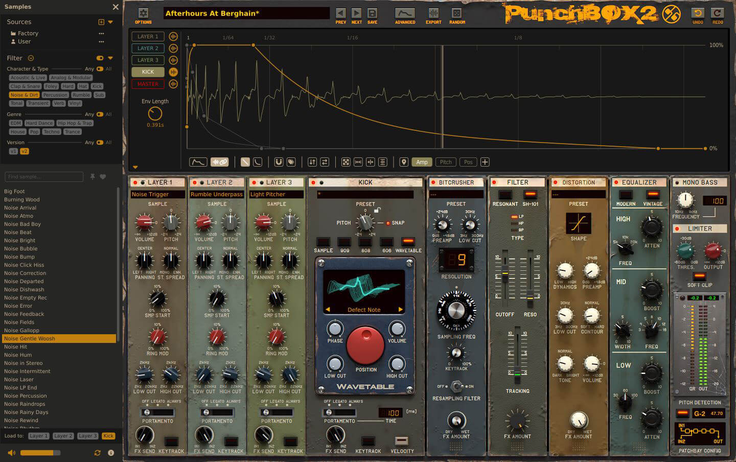 Punchbox 2.1.0 Bass Drum Synthesizer
